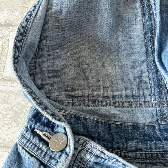 Calvin Klein Jeans Blue Denim Overalls Vintage - Picture 7 of 9